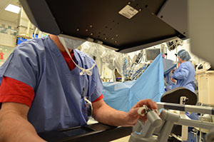 Robotic surgery at Munson Medical Center