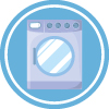 Illustration of washing machine