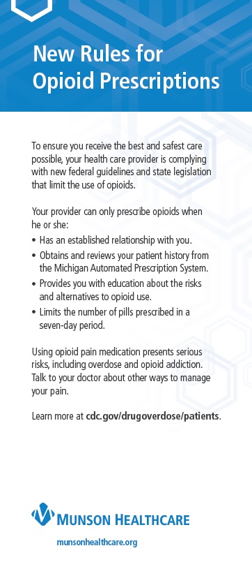 New Rules for Opioid Prescriptions
