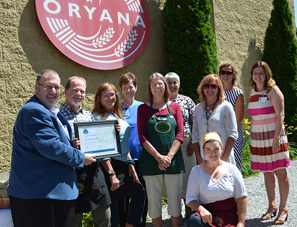 Oryana Natural Foods Market receives award