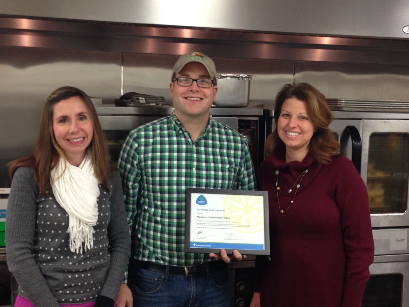Manistee Community Kitchen receives award