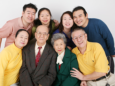 Dr. Nora Chang and family