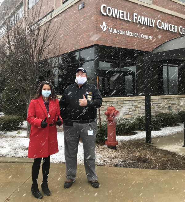 antrim sheriff at cowell family cancer center