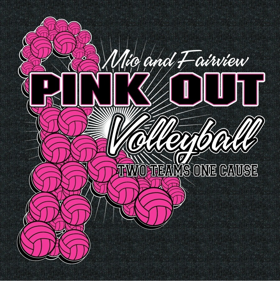 mio-fairview pink out volleyball game